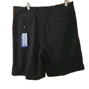 Nat Nast Luxury Originals Men's Shorts Size 38x10 Silk Cotton Black